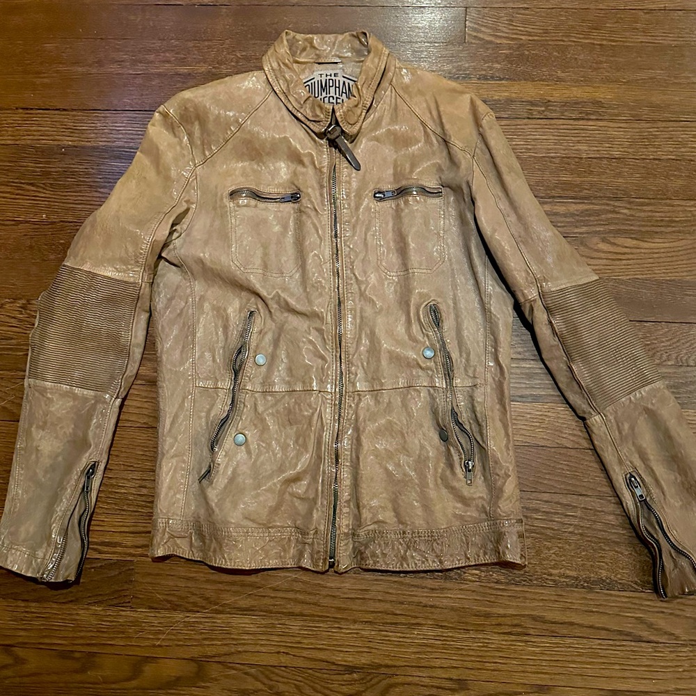 Men’s leather vintage DIESEL jacket